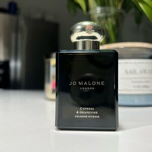 Jo Malone Black and Silver Cologne Bottle